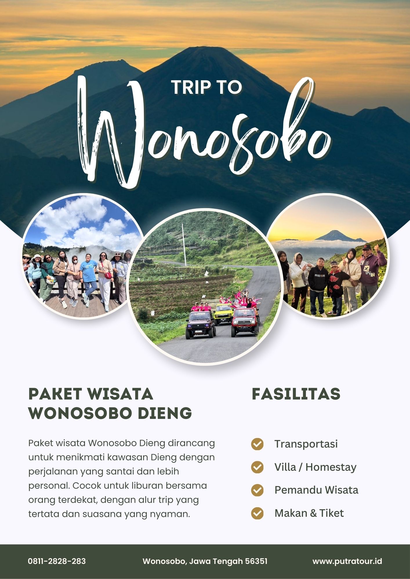 Paket Wisata Wonosobo Dieng